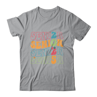 Senior 2025 Class Of 2025 Seniors Graduation Retro Groovy Shirt & Hoodie | siriusteestore