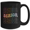 Senior 2026 Class Of 2026 Back To School First Day Groovy Mug | siriusteestore
