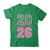 Senior 2026 Class Of 2026 Coquette Pink Bow Graduation Girl Shirt & Hoodie | siriusteestore