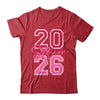 Senior 2026 Class Of 2026 Coquette Pink Bow Graduation Girl Shirt & Hoodie | siriusteestore