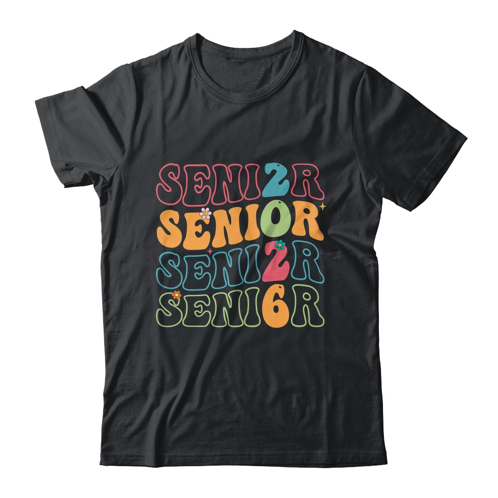 Senior 2026 Class Of 2026 Seniors Graduation Retro Groovy Shirt & Hoodie | siriusteestore