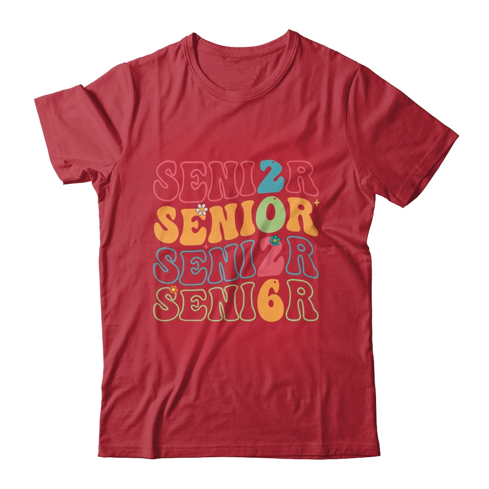 Senior 2026 Class Of 2026 Seniors Graduation Retro Groovy Shirt & Hoodie | siriusteestore