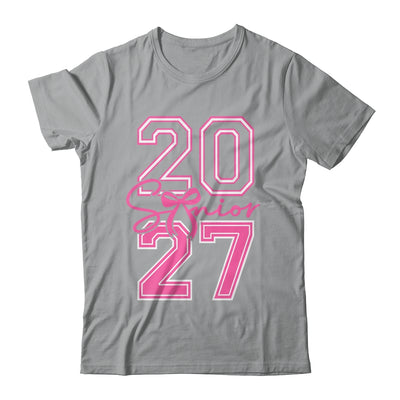 Senior 2027 Class Of 2027 Coquette Pink Bow Graduation Girl Shirt & Hoodie | siriusteestore