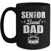 Senior Band Dad 2025 Marching Band Class Of 2025 Drum Mug | siriusteestore