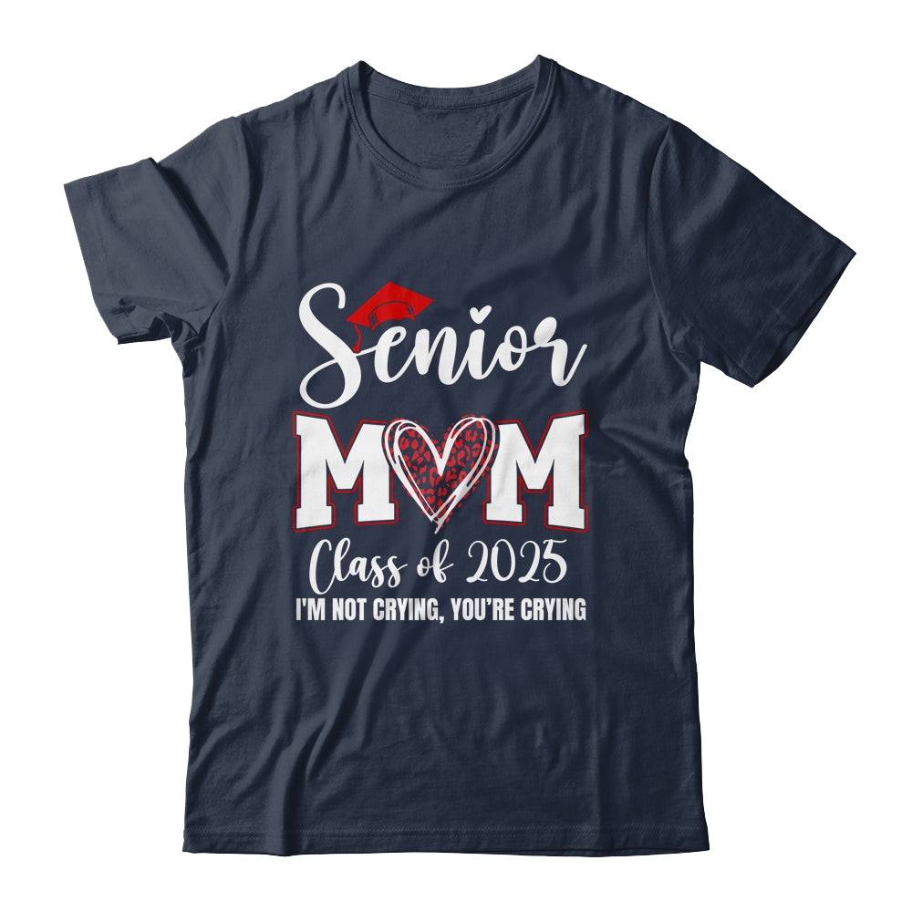 Senior Mom Class Of 2025 Senior Mama 2025 Graduation Leopard Shirt & Hoodie | siriusteestore