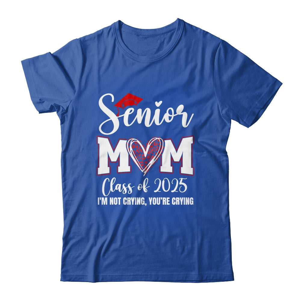 Senior Mom Class Of 2025 Senior Mama 2025 Graduation Leopard Shirt & Hoodie | siriusteestore