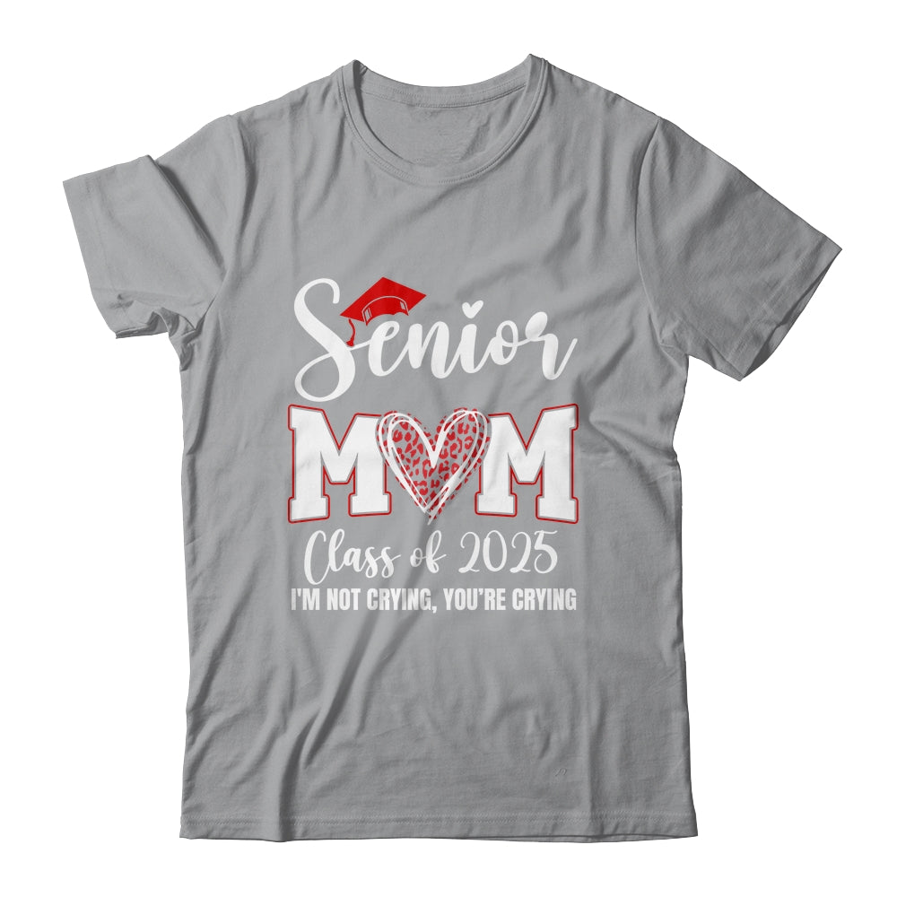 Senior Mom Class Of 2025 Senior Mama 2025 Graduation Leopard Shirt & Hoodie | siriusteestore