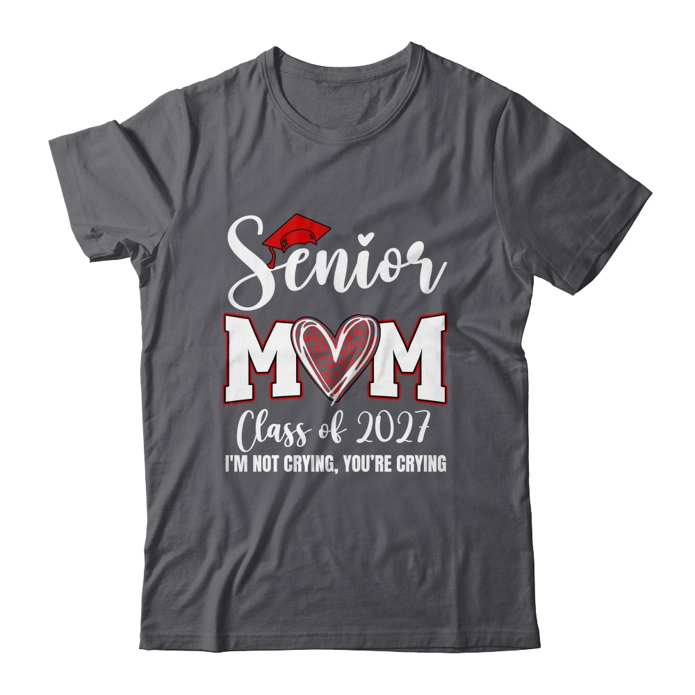 Senior Mom Class Of 2027 Senior Mama 2027 Graduation Leopard Shirt & Hoodie | siriusteestore