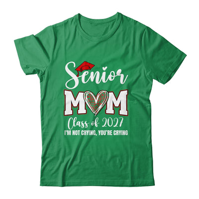 Senior Mom Class Of 2027 Senior Mama 2027 Graduation Leopard Shirt & Hoodie | siriusteestore