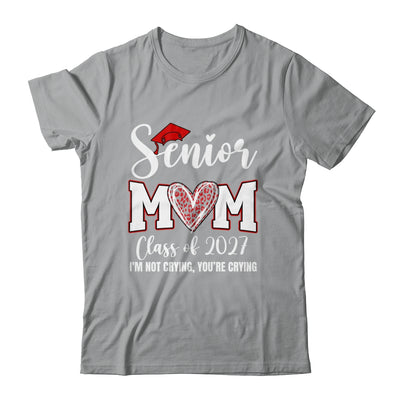 Senior Mom Class Of 2027 Senior Mama 2027 Graduation Leopard Shirt & Hoodie | siriusteestore
