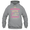 September 1975 50 Years Of Being Awesome Retro 50th Birthday Shirt & Tank Top | siriusteestore