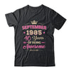 September 1985 40 Years Of Being Awesome Retro 40th Birthday Shirt & Tank Top | siriusteestore