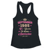 September 1985 40 Years Of Being Awesome Retro 40th Birthday Shirt & Tank Top | siriusteestore