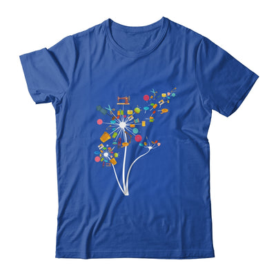 Sewing Quilting Design For Women Mom Dandelion Flowers Shirt & Tank Top | siriusteestore