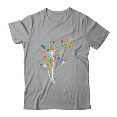 Sewing Quilting Design For Women Mom Dandelion Flowers Shirt & Tank Top | siriusteestore