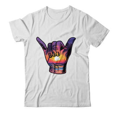 Shaka Hand Sign Aloha Surfing Surf Summer Vacation Beach Shirt & Tank Top | siriusteestore