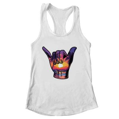 Shaka Hand Sign Aloha Surfing Surf Summer Vacation Beach Shirt & Tank Top | siriusteestore