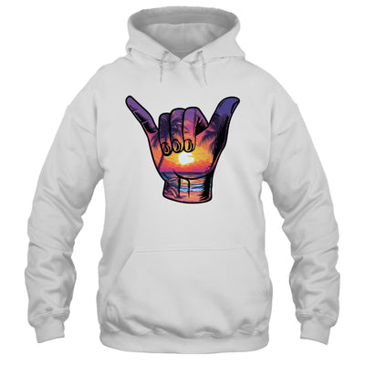 Shaka Hand Sign Aloha Surfing Surf Summer Vacation Beach Shirt & Tank Top | siriusteestore