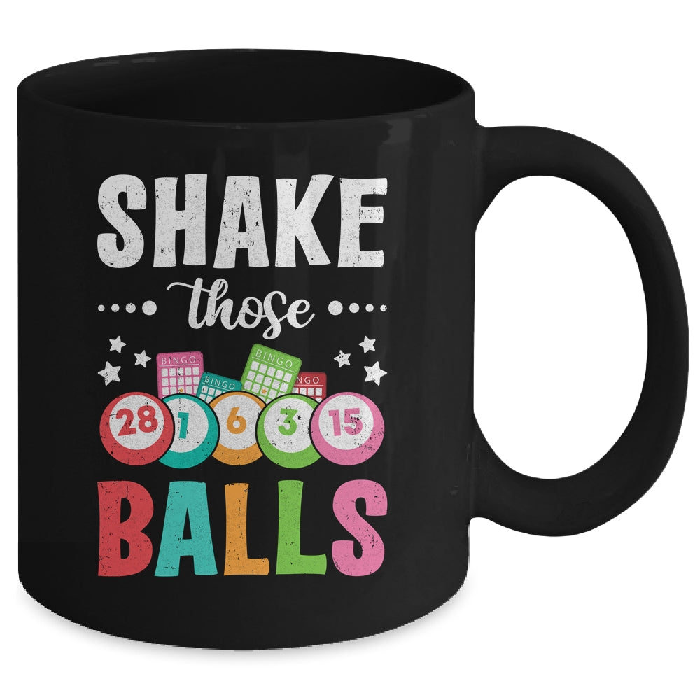Shake Those Balls Bingo Designs Men Women Gambling Bingo Mug | siriusteestore