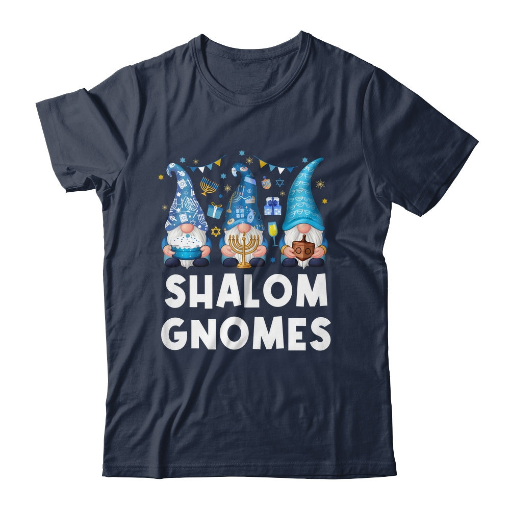 Shalom Gnomes Funny Happy Hanukkah Chanukah Men Women Shirt & Sweatshirt | siriusteestore