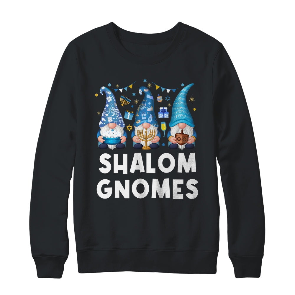 Shalom Gnomes Funny Happy Hanukkah Chanukah Men Women Shirt & Sweatshirt | siriusteestore