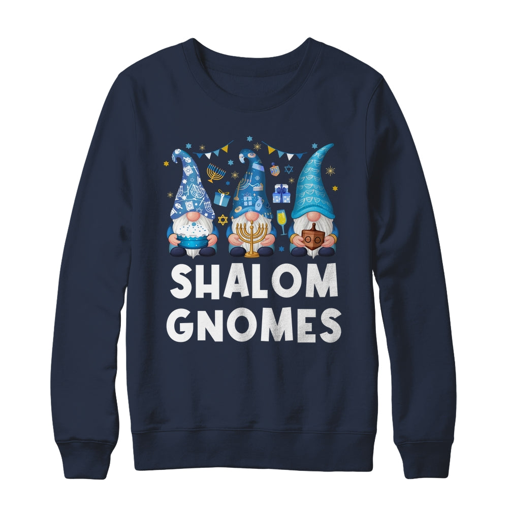 Shalom Gnomes Funny Happy Hanukkah Chanukah Men Women Shirt & Sweatshirt | siriusteestore