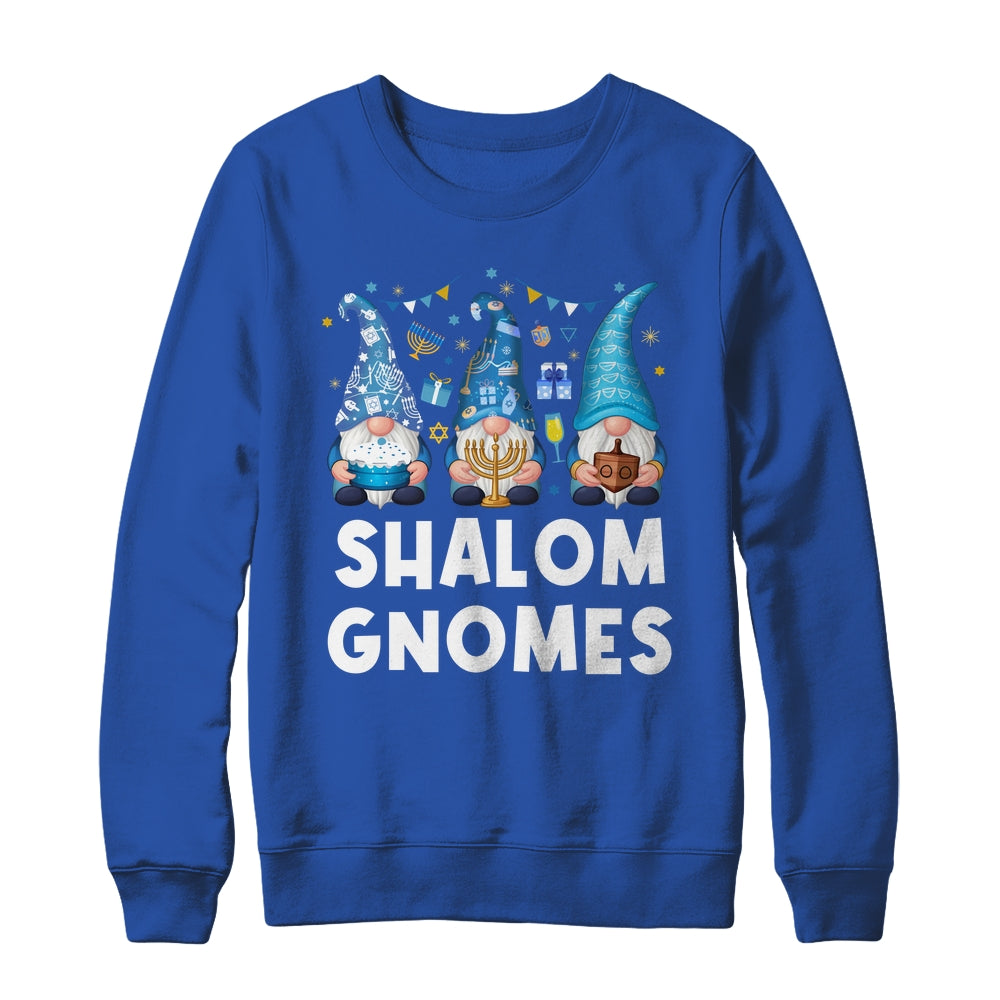 Shalom Gnomes Funny Happy Hanukkah Chanukah Men Women Shirt & Sweatshirt | siriusteestore