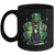 Shamrock Cat Black St Patricks Day Irish Cat Lovers Mug | siriusteestore