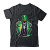 Shamrock Cat Black St Patricks Day Irish Cat Lovers Shirt & Hoodie | siriusteestore