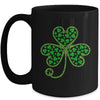 Shamrock Stethoscope Nurse St Patricks Day Lucky Mug | siriusteestore