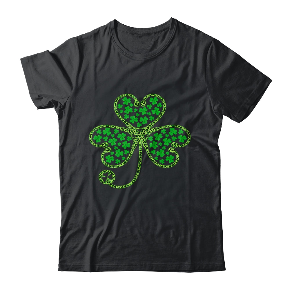 Shamrock Stethoscope Nurse St Patricks Day Lucky Shirt & Tank Top | siriusteestore