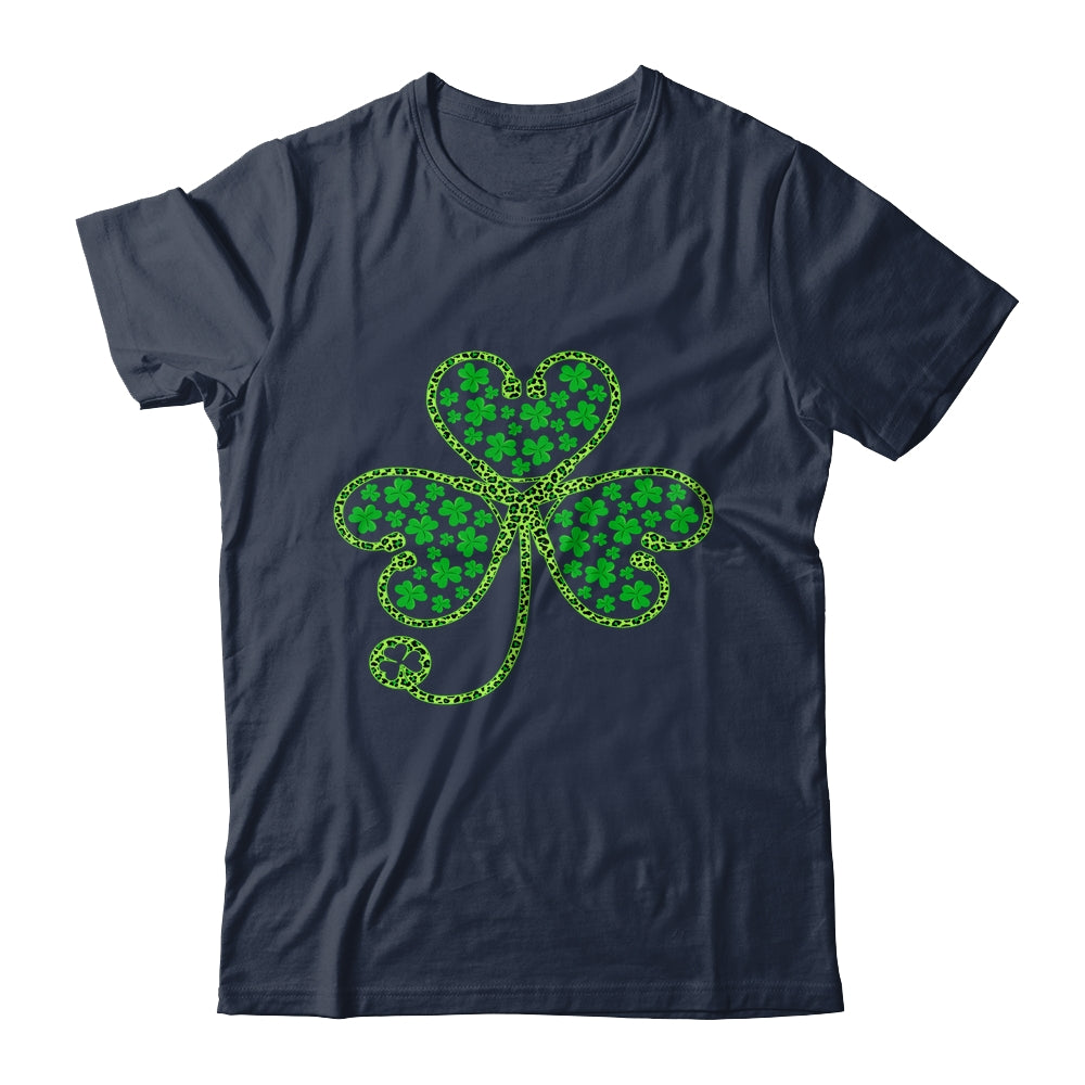 Shamrock Stethoscope Nurse St Patricks Day Lucky Shirt & Tank Top | siriusteestore