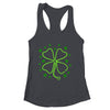 Shamrock Stethoscope Scrub Nurse St Patricks Day RN Women Shirt & Tank Top | siriusteestore
