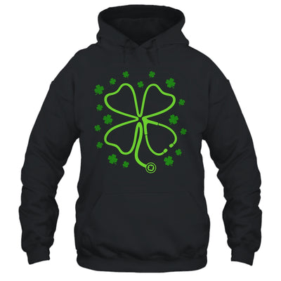 Shamrock Stethoscope Scrub Nurse St Patricks Day RN Women Shirt & Tank Top | siriusteestore