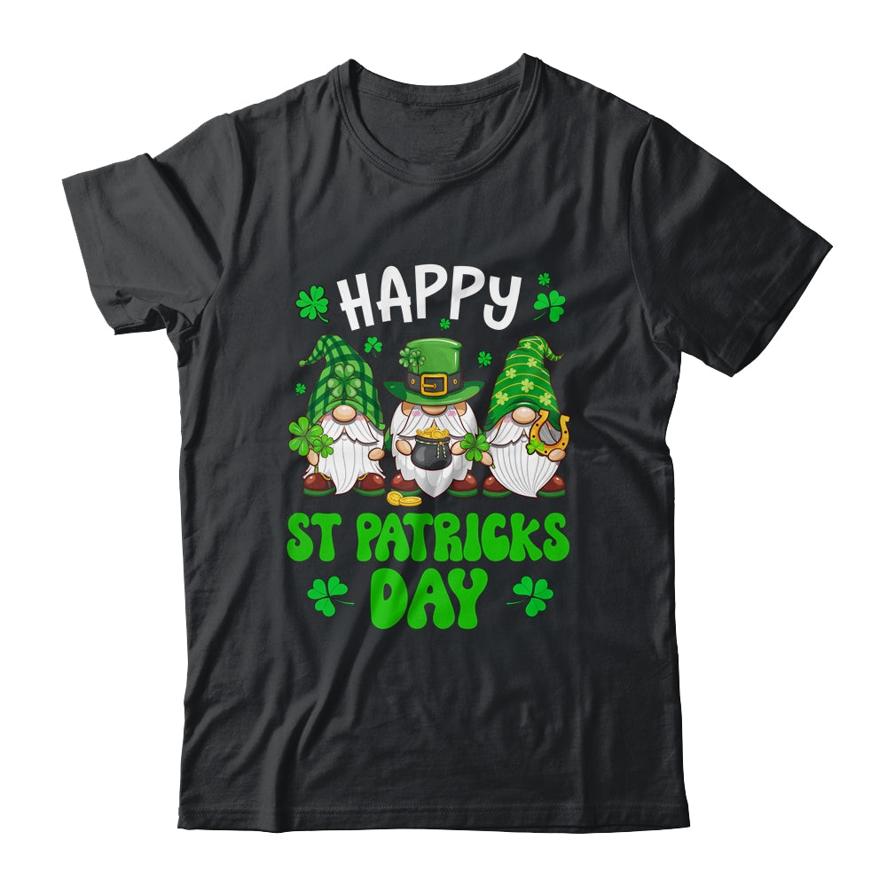 Shamrockin With My Gnomies Happy St Patricks Day Shirt & Hoodie | siriusteestore