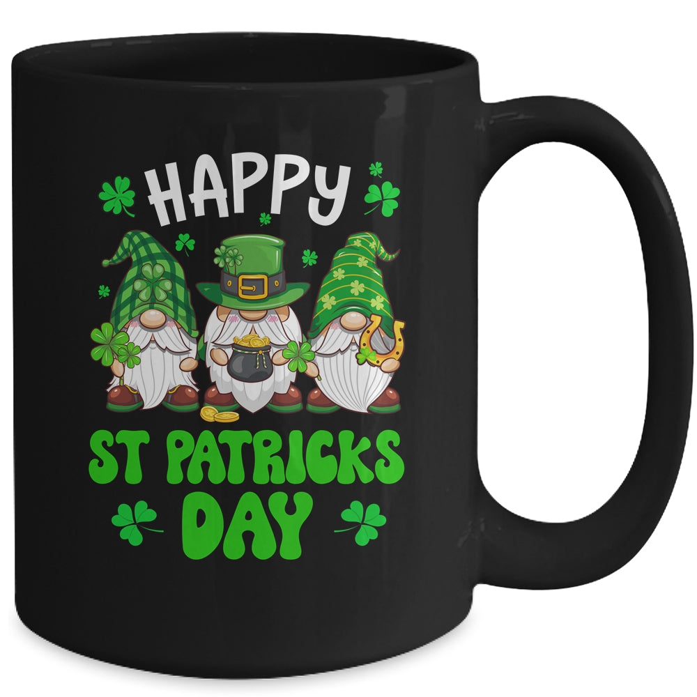 Shamrockin With My Gnomies Happy St Patricks Day Mug | siriusteestore