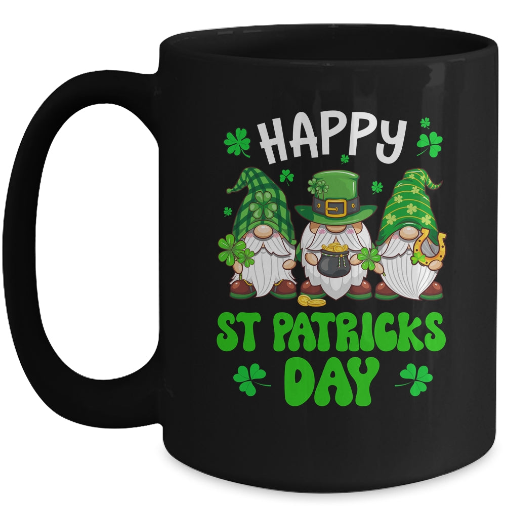 Shamrockin With My Gnomies Happy St Patricks Day Mug | siriusteestore