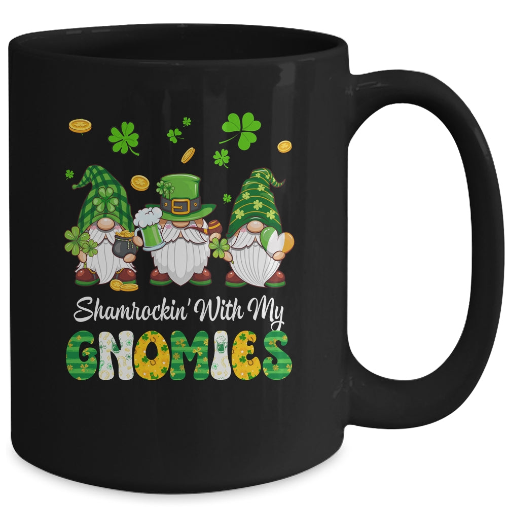 Shamrockin With My Gnomies St Patricks Day Lucky Mug | siriusteestore