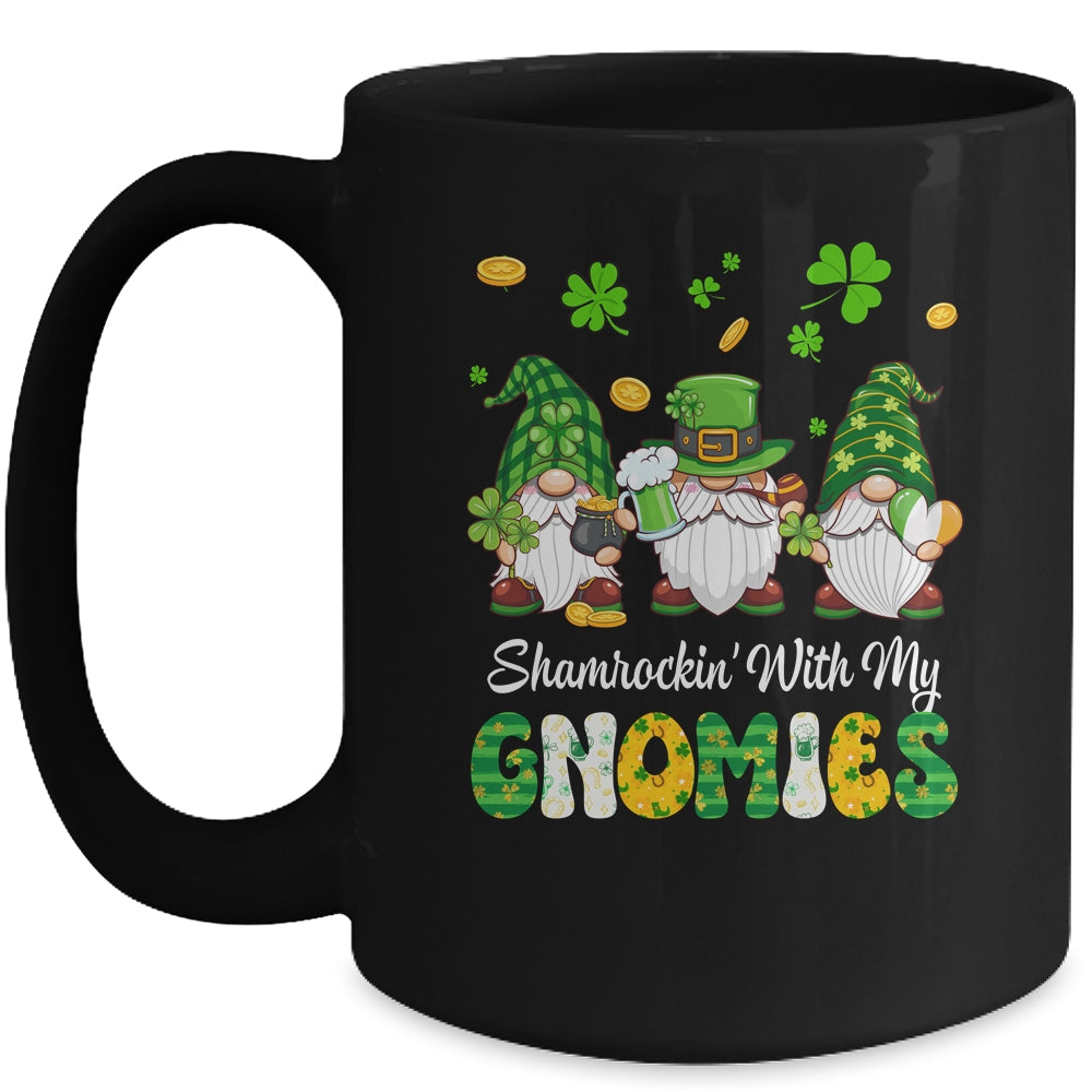 Shamrockin With My Gnomies St Patricks Day Lucky Mug | siriusteestore
