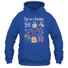 She Is A Teacher Coquette Bow Happy First Day Back To School Shirt & Hoodie | siriusteestore