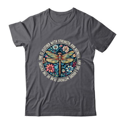 She Is Clothed With Strength Christian Bible Religious Faith Shirt & Hoodie | siriusteestore