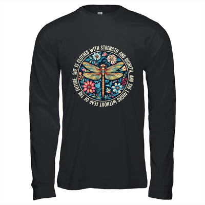 She Is Clothed With Strength Christian Bible Religious Faith Shirt & Hoodie | siriusteestore