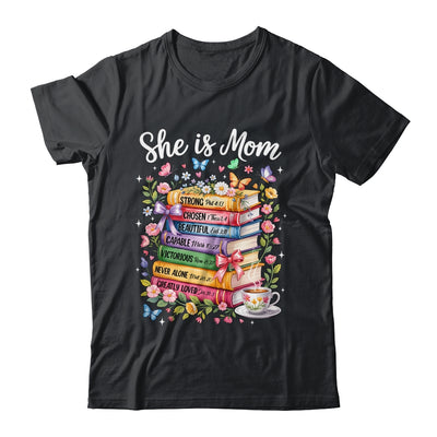 She Is Mom Christian Mama Bible Verse Mother's Day Women Shirt & Hoodie | siriusteestore