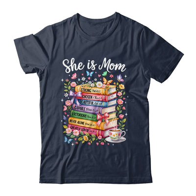 She Is Mom Christian Mama Bible Verse Mother's Day Women Shirt & Hoodie | siriusteestore