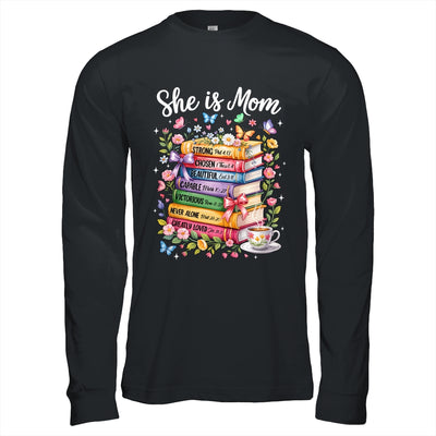 She Is Mom Christian Mama Bible Verse Mother's Day Women Shirt & Hoodie | siriusteestore