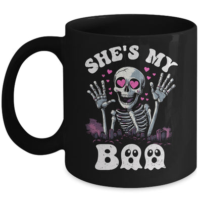 She's My Boo Matching Halloween Costume Couples He's My Boo Mug | siriusteestore