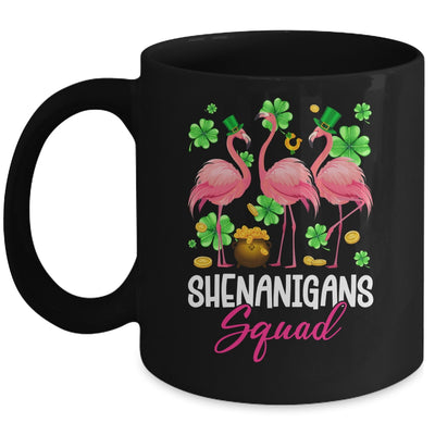 Shenanigan Squad Irish Flamingo St Patricks Day Bird Animal Mug | siriusteestore