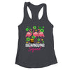 Shenanigan Squad Irish Flamingo St Patricks Day Bird Animal Shirt & Tank Top | siriusteestore