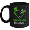 Shenanigans Coordinator Green Heart Shamrock St Patricks Day Mug | siriusteestore