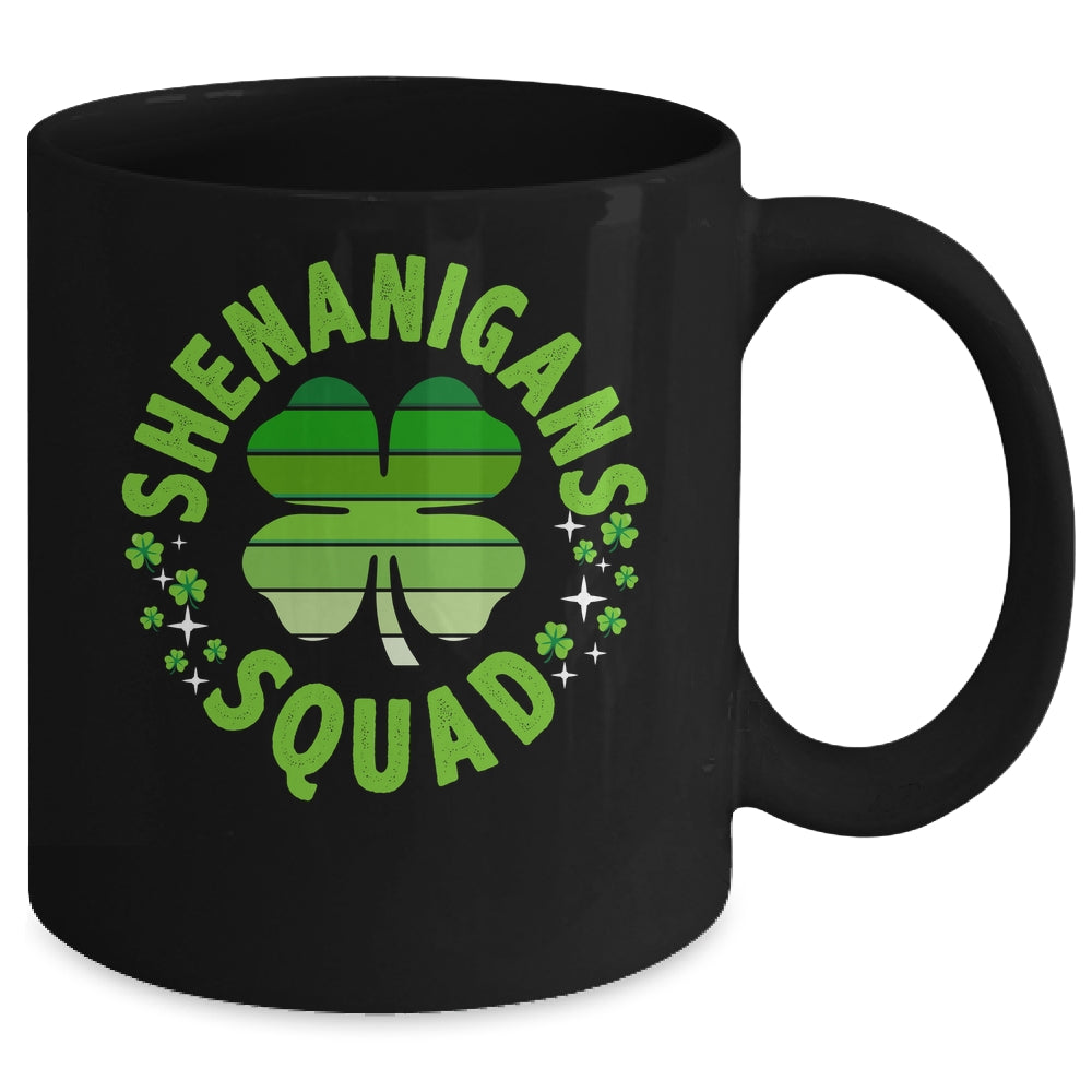 Shenanigans Squad Funny Irish Saint Patricks Day Mug | siriusteestore